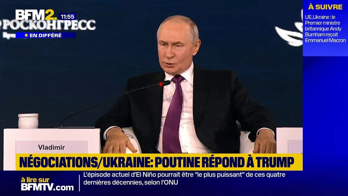 "Tout cela est efficace, tout cela fonctionne": Vladimir Poutine affirme que le dialogue avec les États-Unis n'est pas rompu
