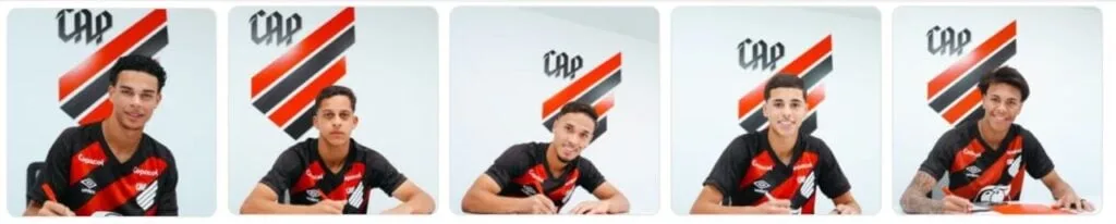 Athletico assina contrato com cinco campeões da Copa do Brasil Sub-17