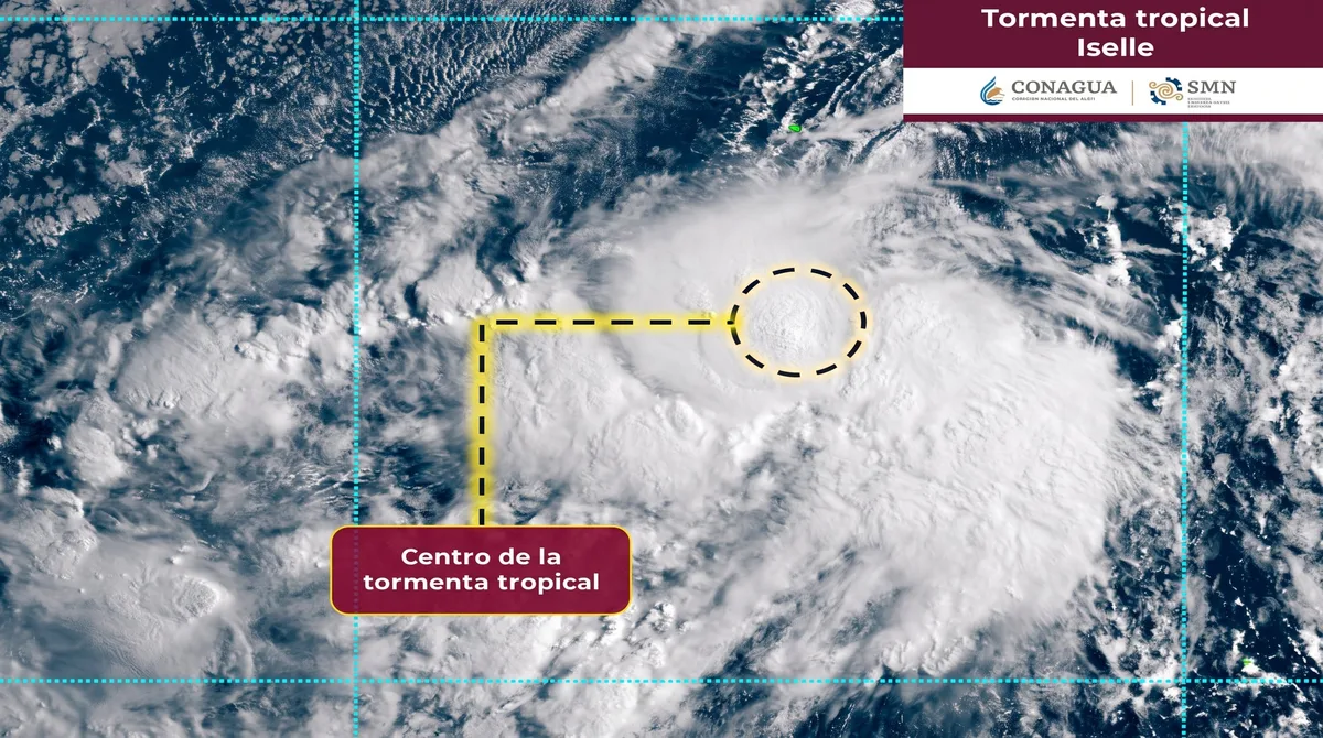 Tormenta Tropical Iselle se forma al sur de Baja California: ¿hay peligro de que evolucione a huracán en México?
