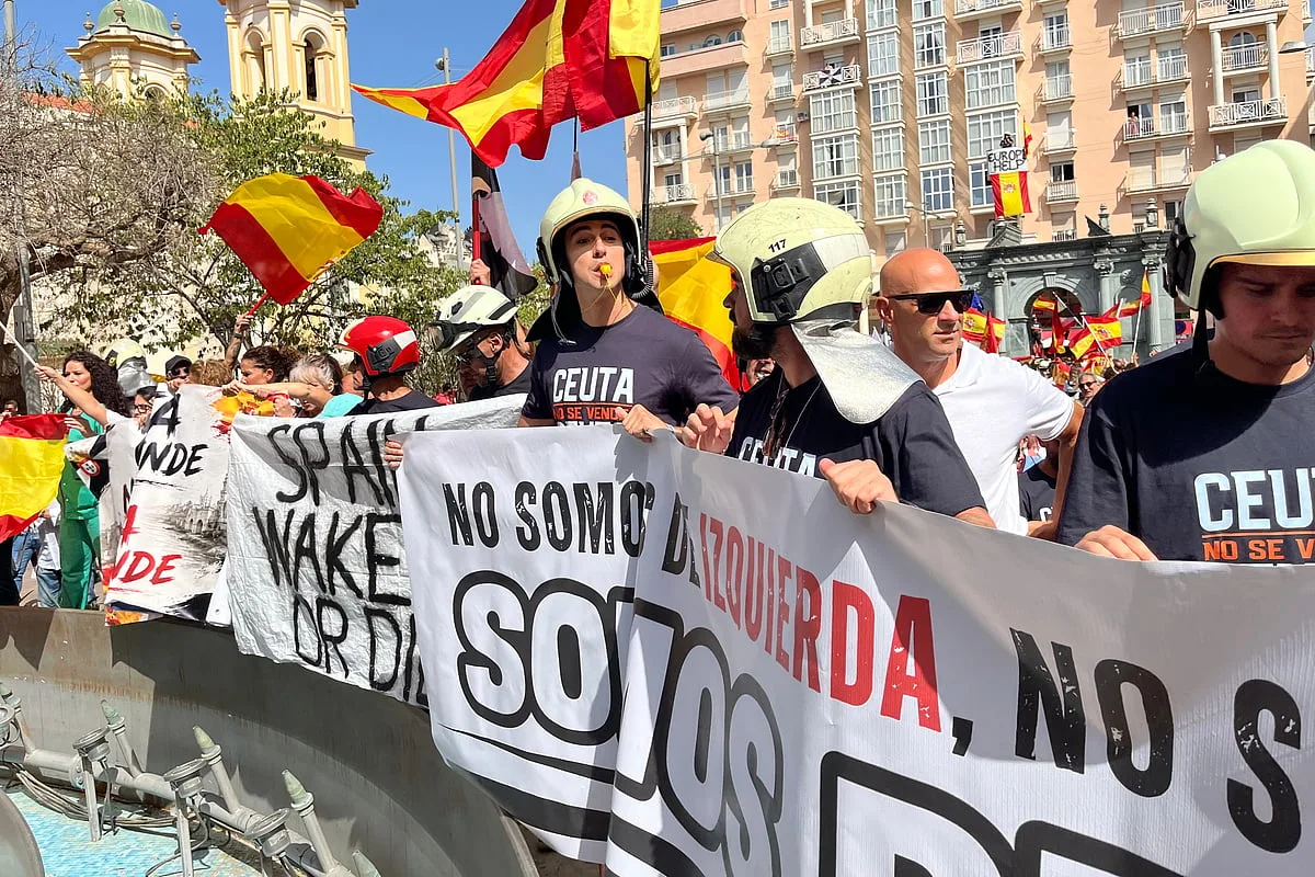 Dia de Ceuta em plena crise migratória: Feijóo e Abascal na concentração de apoio à cidade autónoma em Madrid