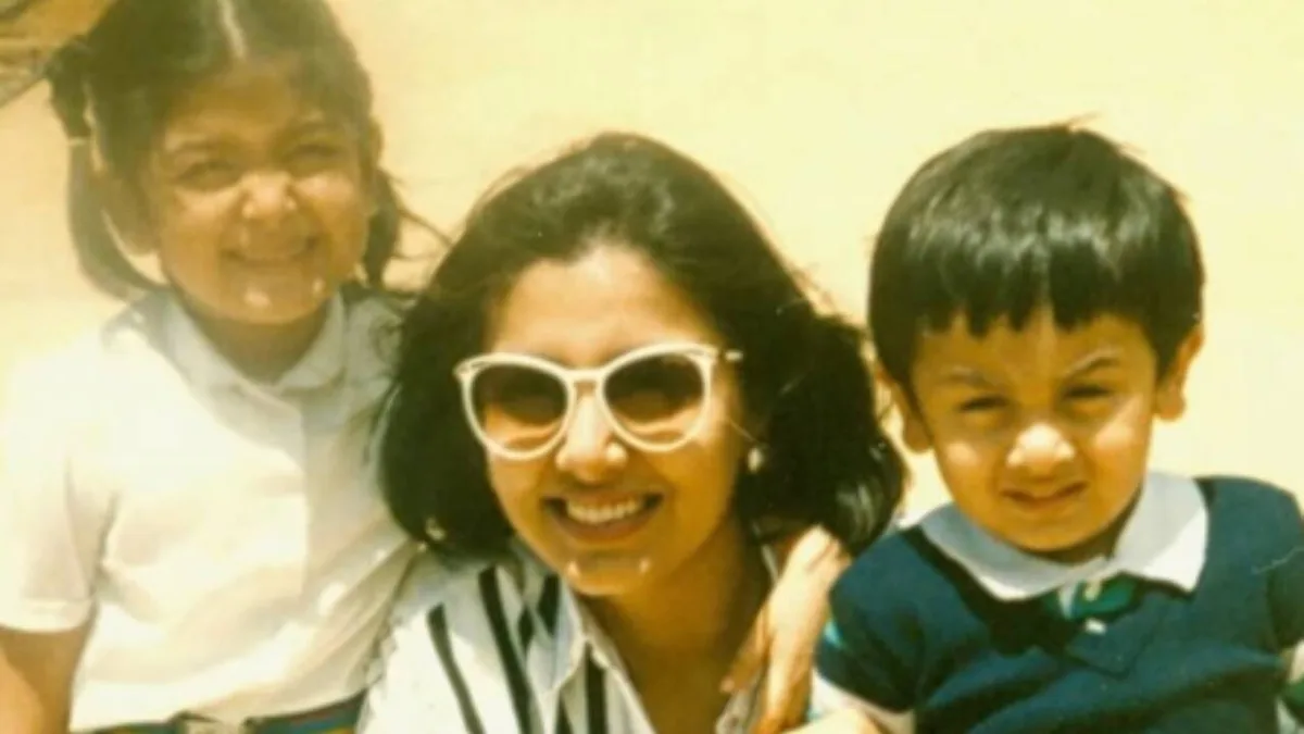 Riddhima Kapoor Sahni shares UNSEEN childhood photo with Ranbir Kapoor