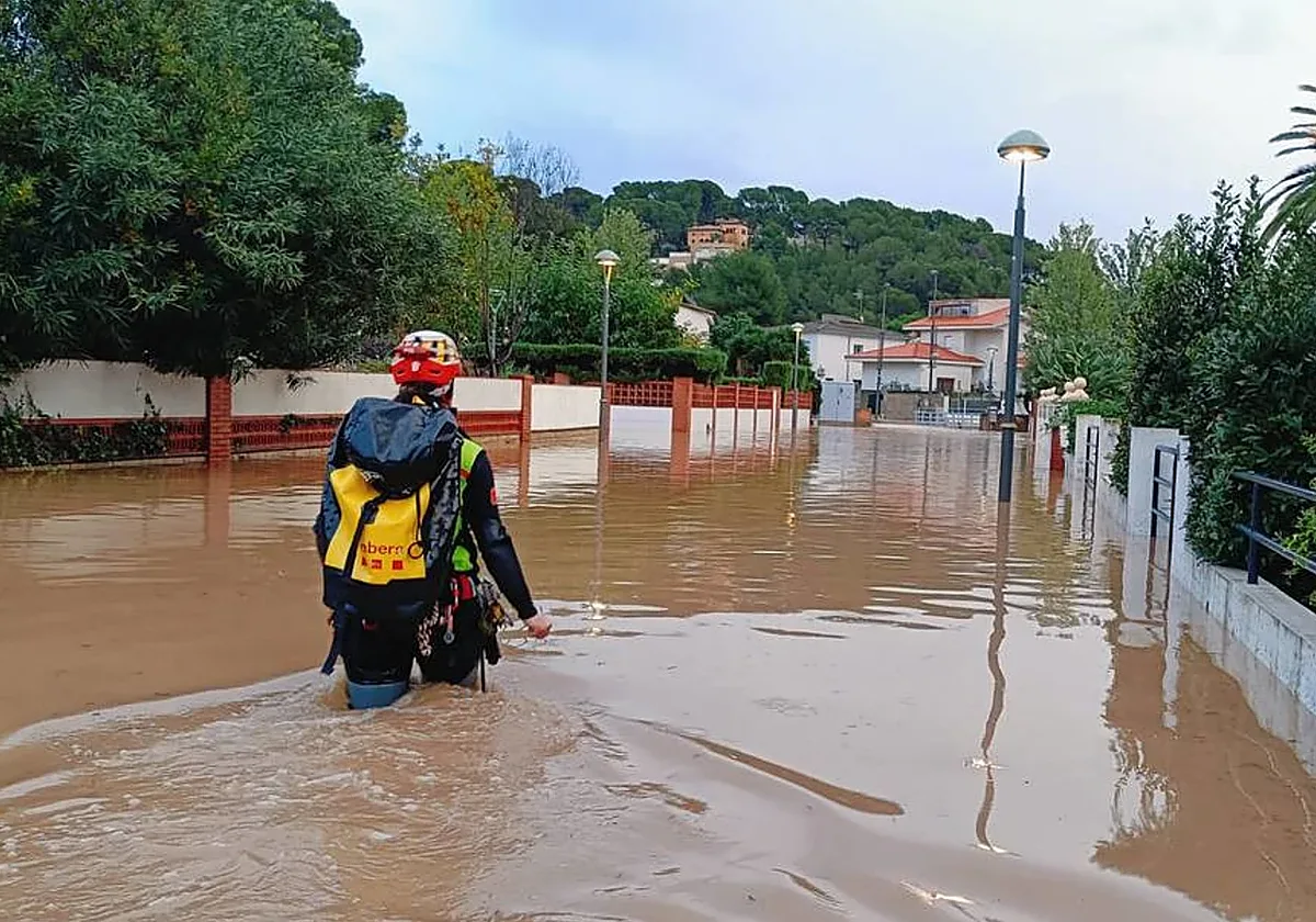 Cataluña envía una ES-Alert ante las fuertes lluvias del fin de semana