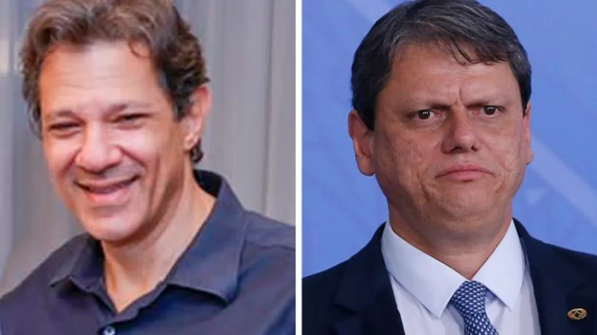 Real Time Big Data: Tarcísio tem 53% contra 38% de Haddad em SP