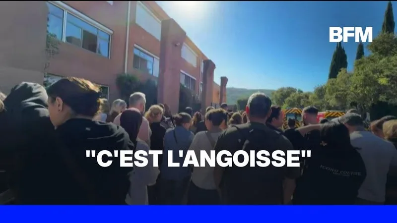 Un principal et une enseignante blessés: les élèves sous le choc à Aubagne