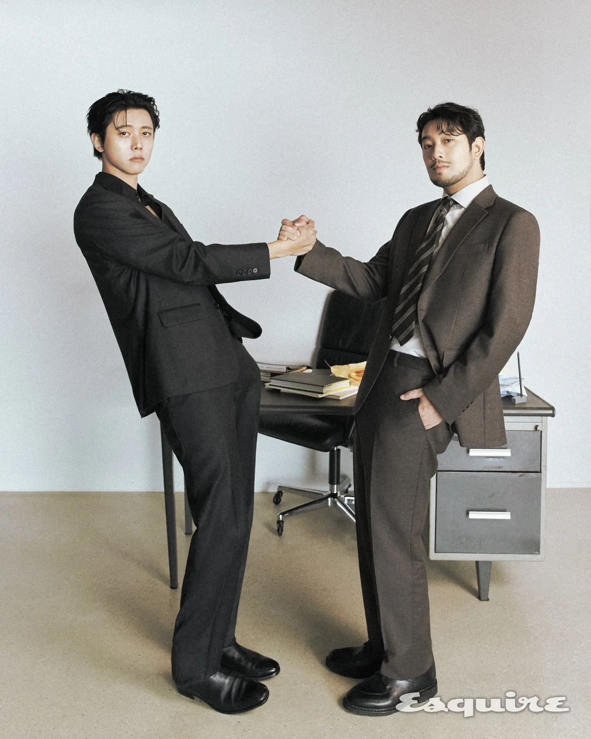 침착맨, 주우재 옆 모델 포스…이 브로맨스 찬성 [화보]
