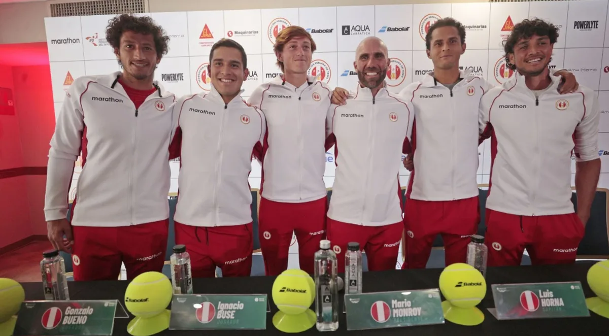 Perú presentó su equipo para la Copa Davis 2026: la armada ‘blanquirroja’ enfrentará a Paraguay por el Grupo Mundial I