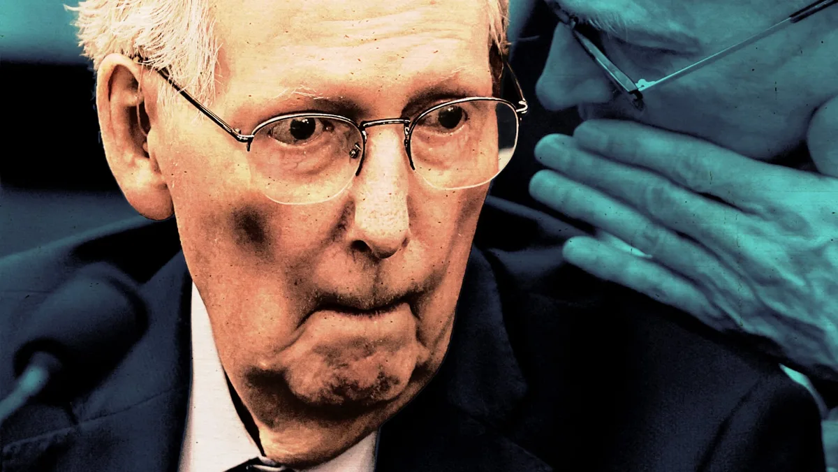 Confused Mitch McConnell, 84, Has to Be Told How to Vote
