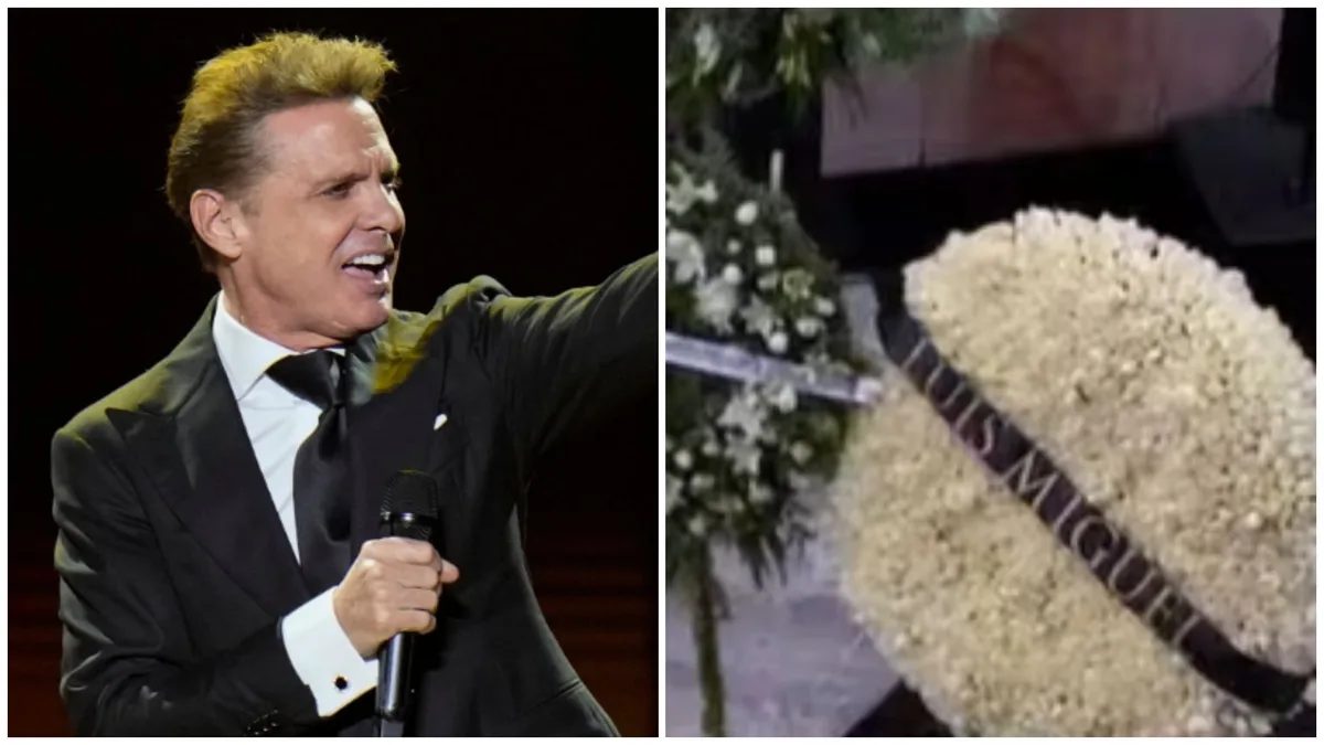 La petición inédita detrás de la corona de 1,300 rosas que Luis Miguel envió a Bellas Artes por Silvia Pinal