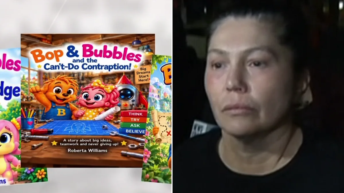 Gangland widow Roberta Williams launches new career as children's author
