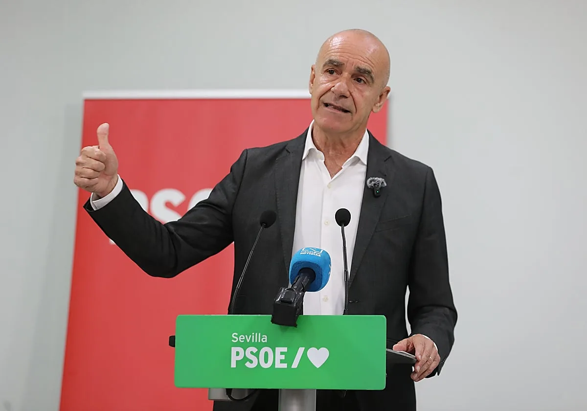 Antonio Muñoz se queda fuera de la lista al Senado del PSOE de Sevilla