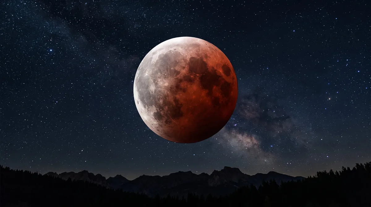 Eclipse lunar de agosto 2026: por qué la Luna se teñirá de rojo este jueves y cuál es la mejor hora en Argentina para observar el evento astronómico