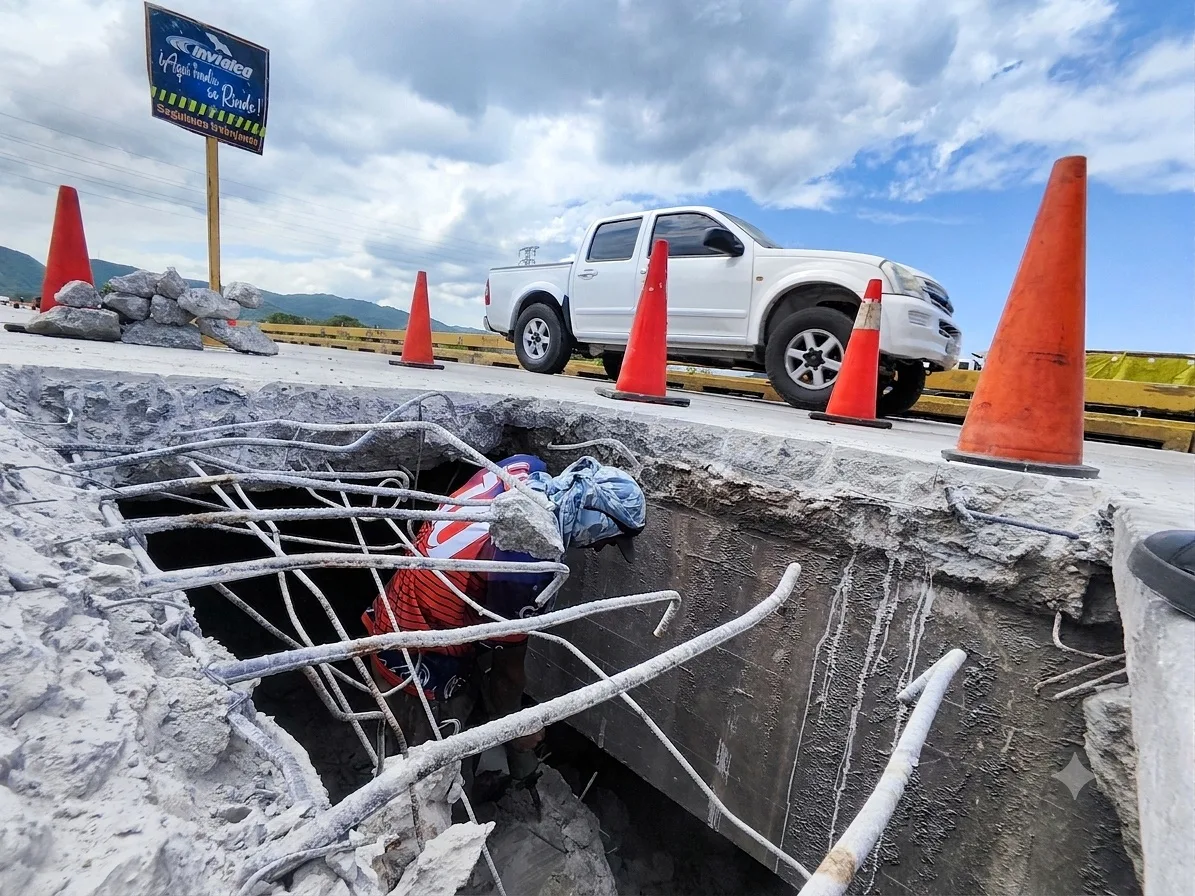 Restringido tránsito en viaducto La Cabrera por reparación en sentido Caracas-Valencia
