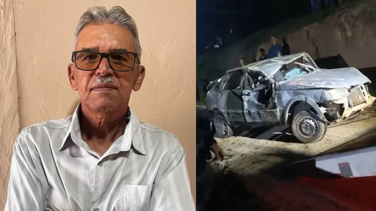 Mulher atropela e mata idoso após desviar de caminhão, perder controle do carro e cair em barranco em Brejetuba; VÍDEO