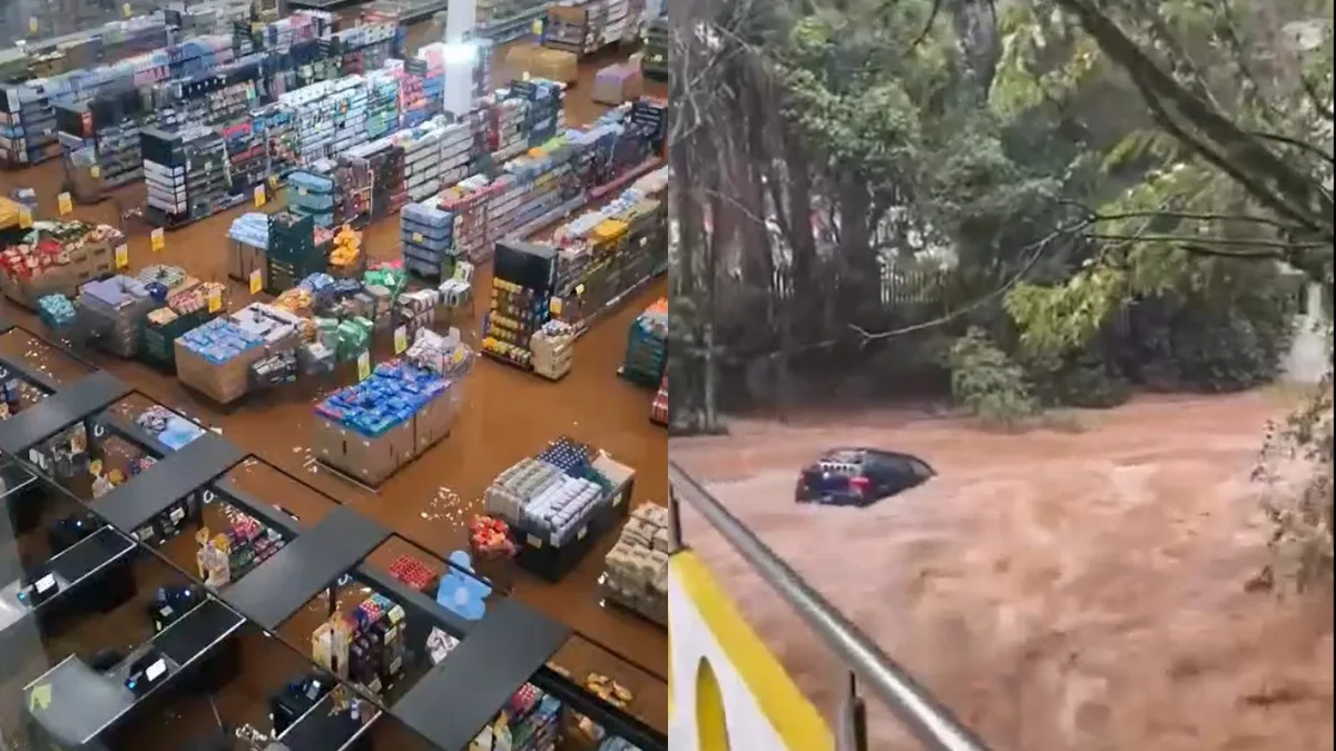 Sobe o número de cidades em emergência por causa da chuva em SC