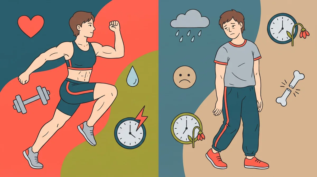 Qué le pasa al cuerpo cuando se deja de entrenar y en cuánto tiempo se pierde la condición física