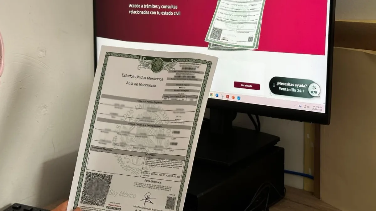 Regreso a Clases 2026: Actas de nacimiento digitales del Edomex tienen la misma validez que las impresas