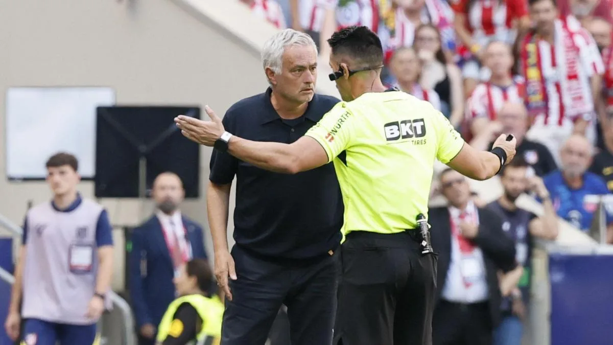 Mourinho carga contra los árbitros: “No quiero pensar que esto estaba preparado