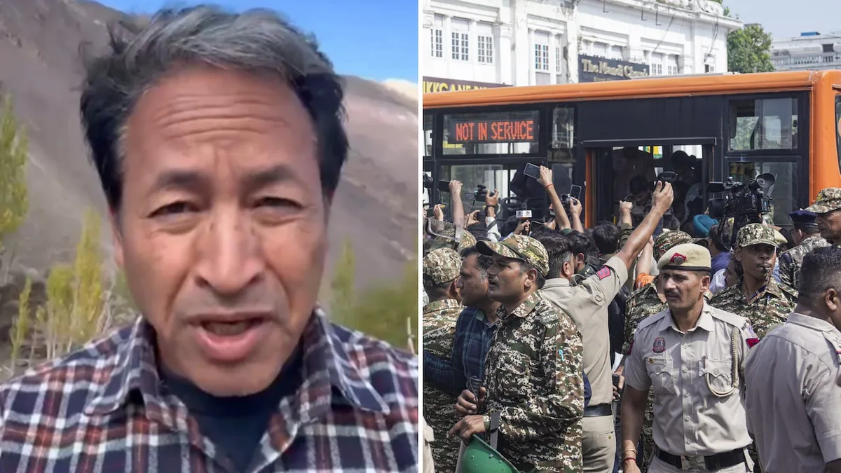 After Citing "Other Sorrows", Sonam Wangchuk's Hunger Strike Warning Over CJP Protest Crackdown
