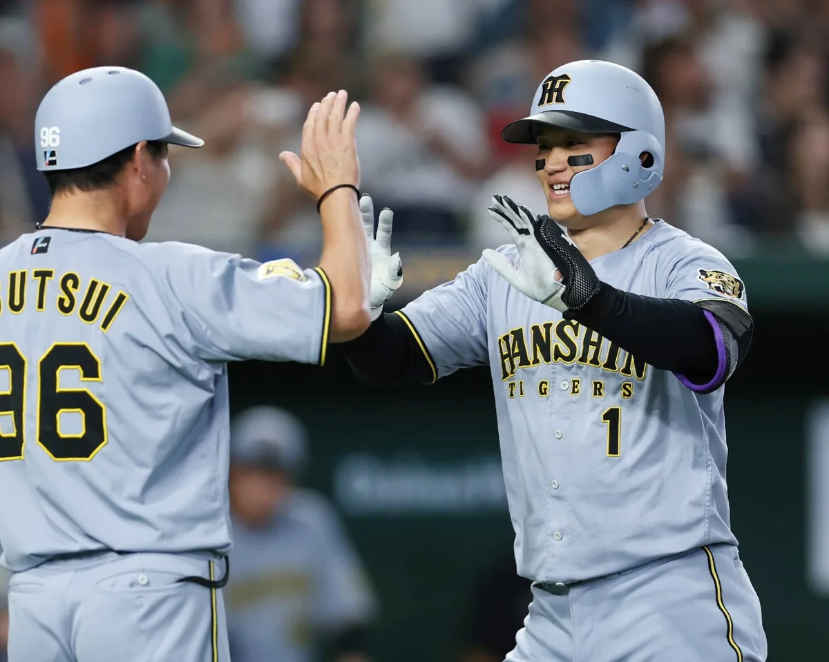 Shota Morishita continues to roar for Tigers alongside superstar teammate Teruaki Sato