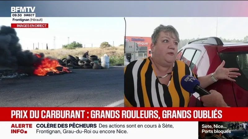 Prix des carburants: "On vit parce qu'on se prive de beaucoup de choses", témoigne Myriam