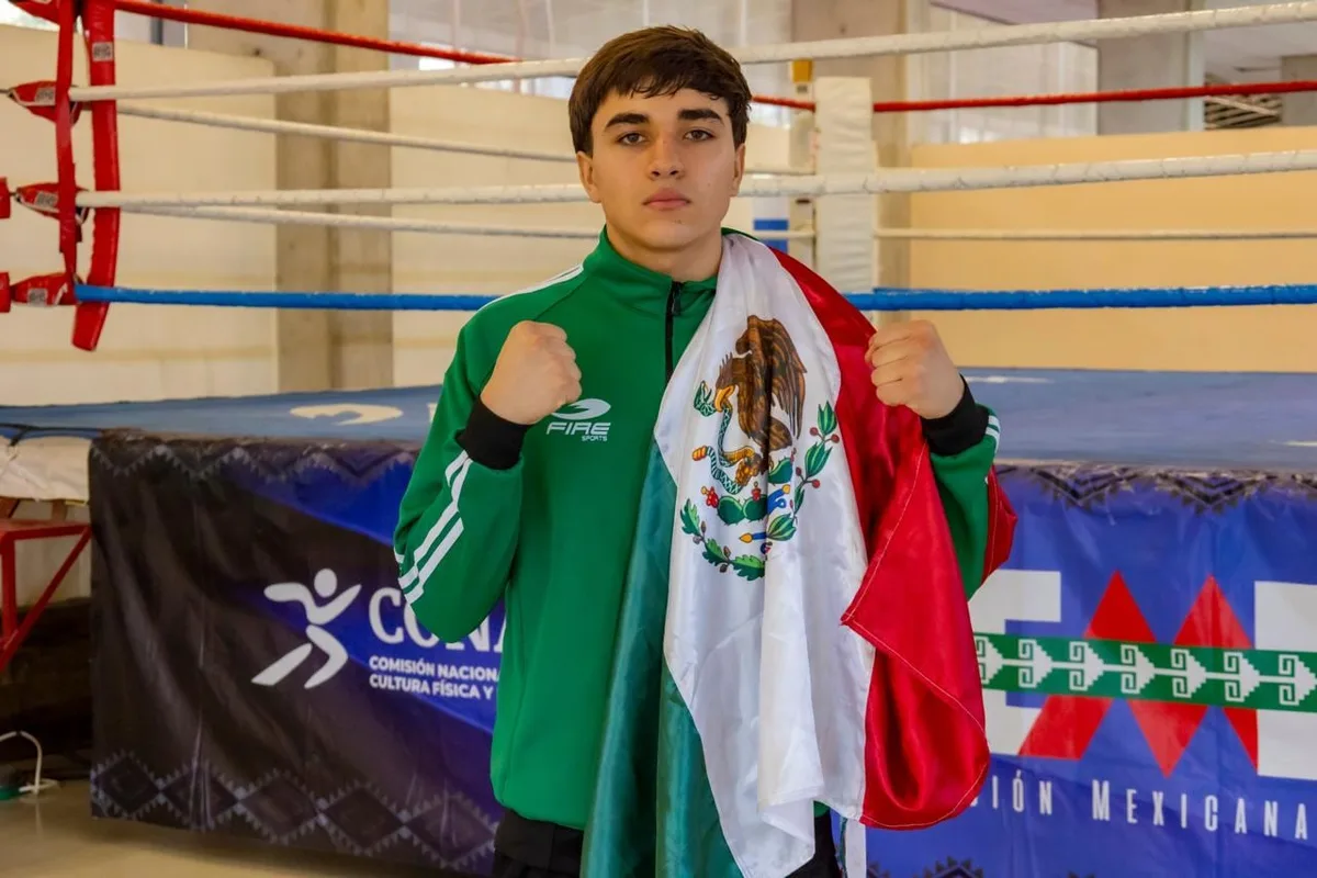 Víctor Rocha, el boxeador mexicano que busca hacer historia en los Juegos Olímpicos de la Juventud Dakar 2026
