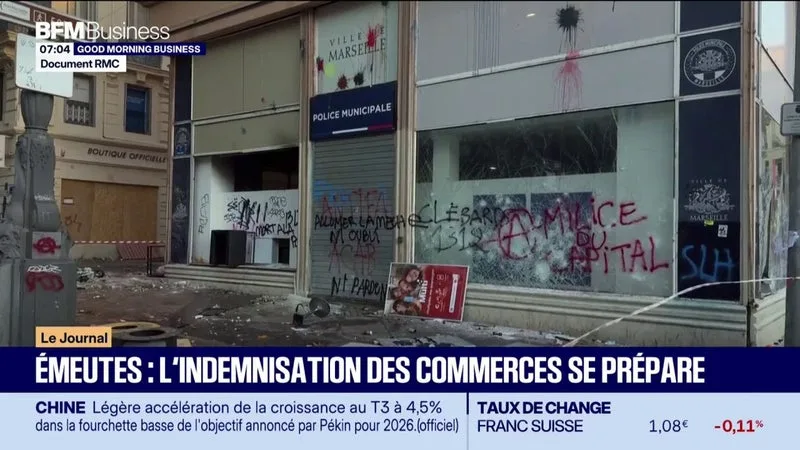 Émeutes : "Beaucoup de commerces vont tomber"