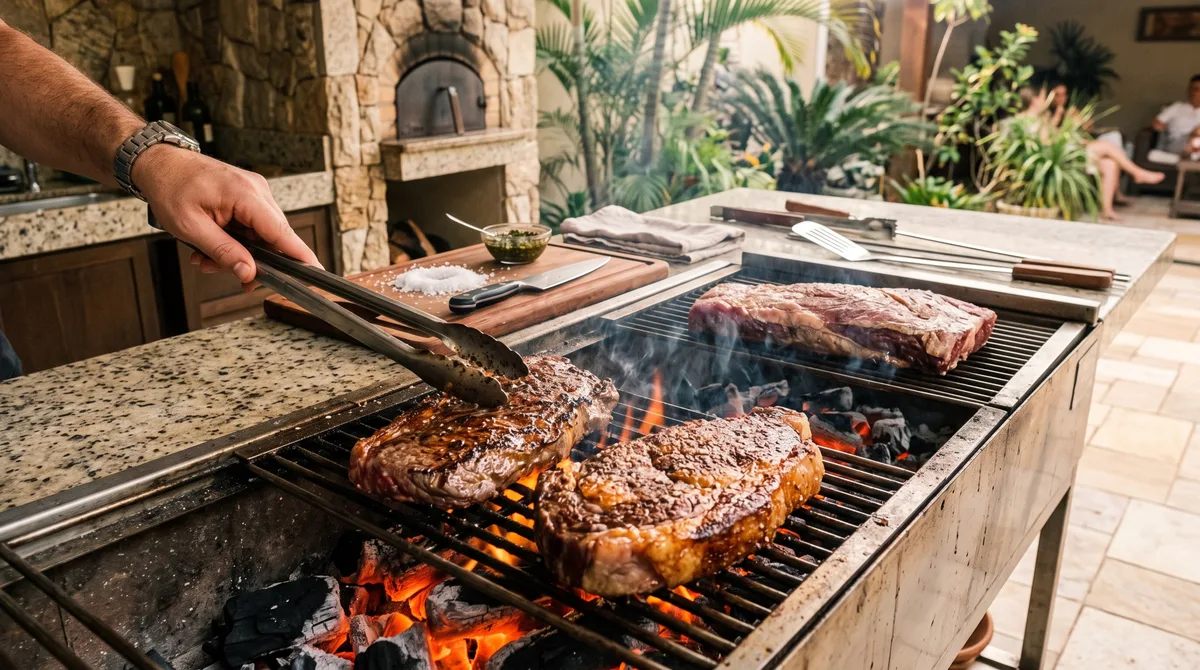 Picanha não precisa monopolizar a churrasqueira: alguns cortes custam menos e ficam espetaculares quando recebem fogo e faca do jeito certo
