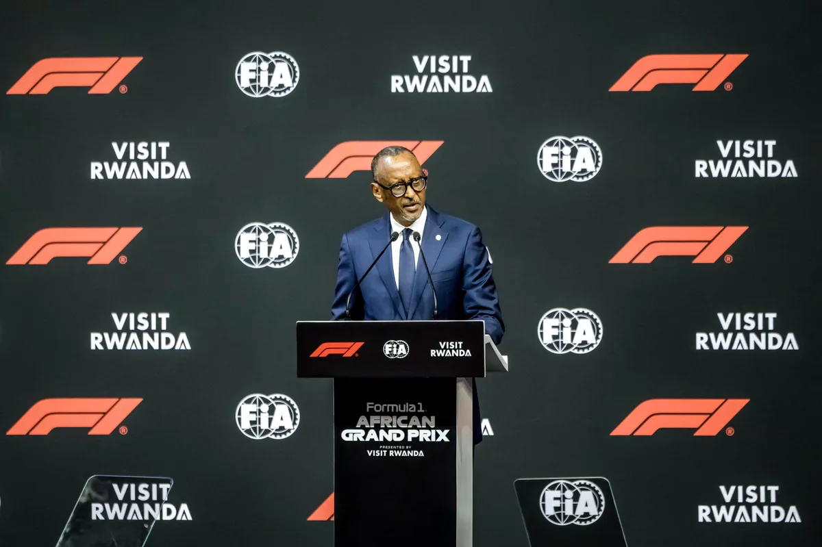 Ruanda, el candidato que corre con la ventaja de completar los cinco anillos que persigue la F.1 y con Qatar como socio
