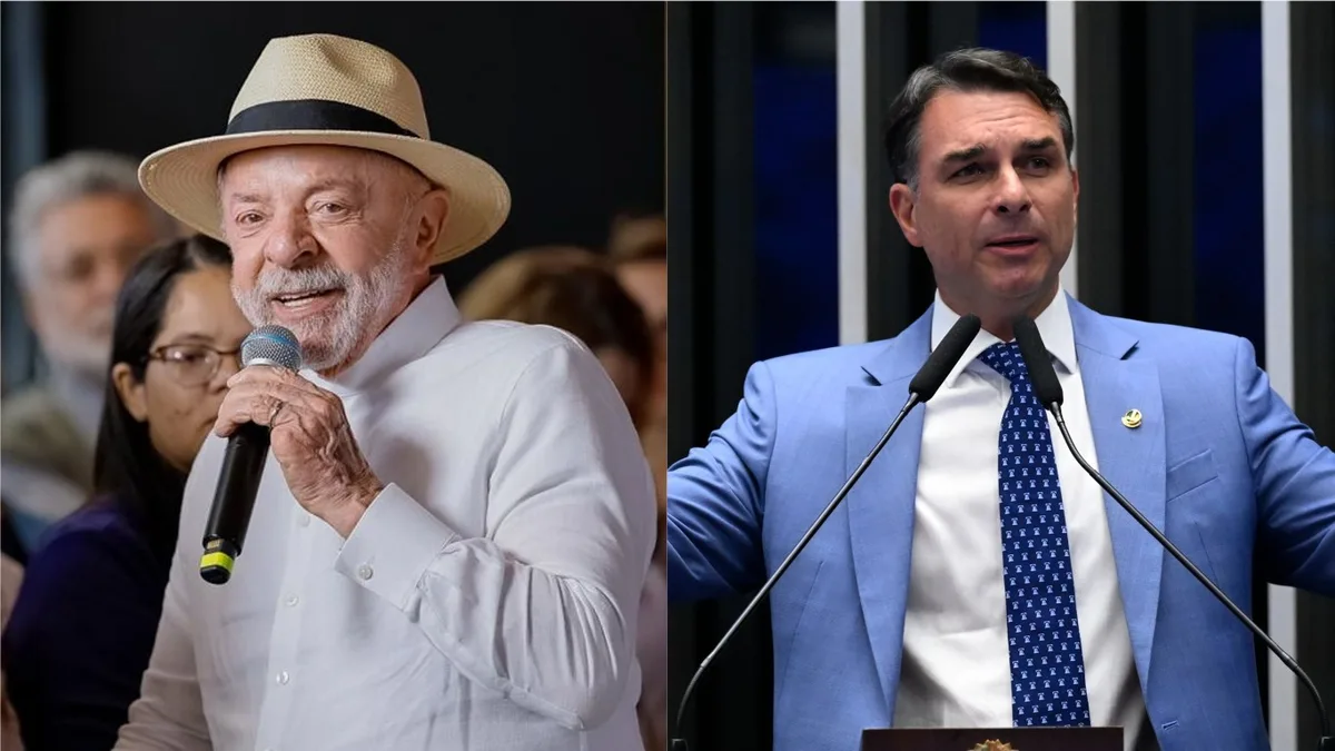Os números de Lula e Flávio Bolsonaro em Pernambuco, segundo nova pesquisa