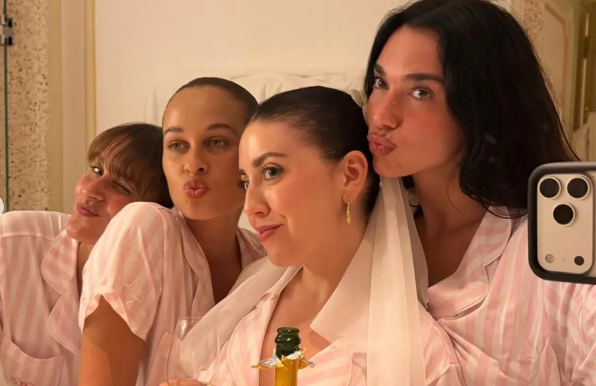 Dua Lipa's party pyjamas hail from this high street brand