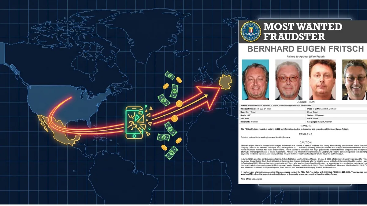 Se ocultó en Los Mochis, fue detenido en México y huyó a Alemania: qué se sabe de Bernhard Fritsch, buscado por el FBI