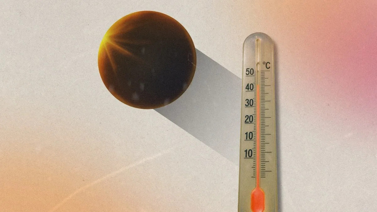 L’éclipse solaire va-t-elle vraiment nous rafraîchir ?