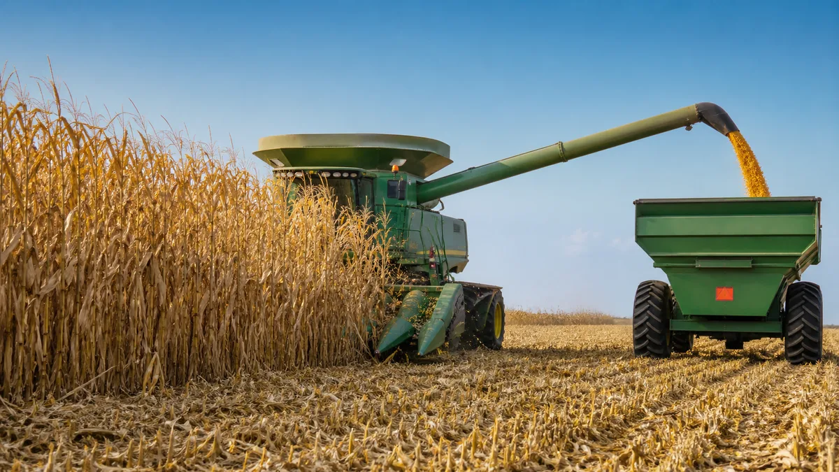 Colheita do milho de inverno 2025/26 atinge 84,7% da área no País