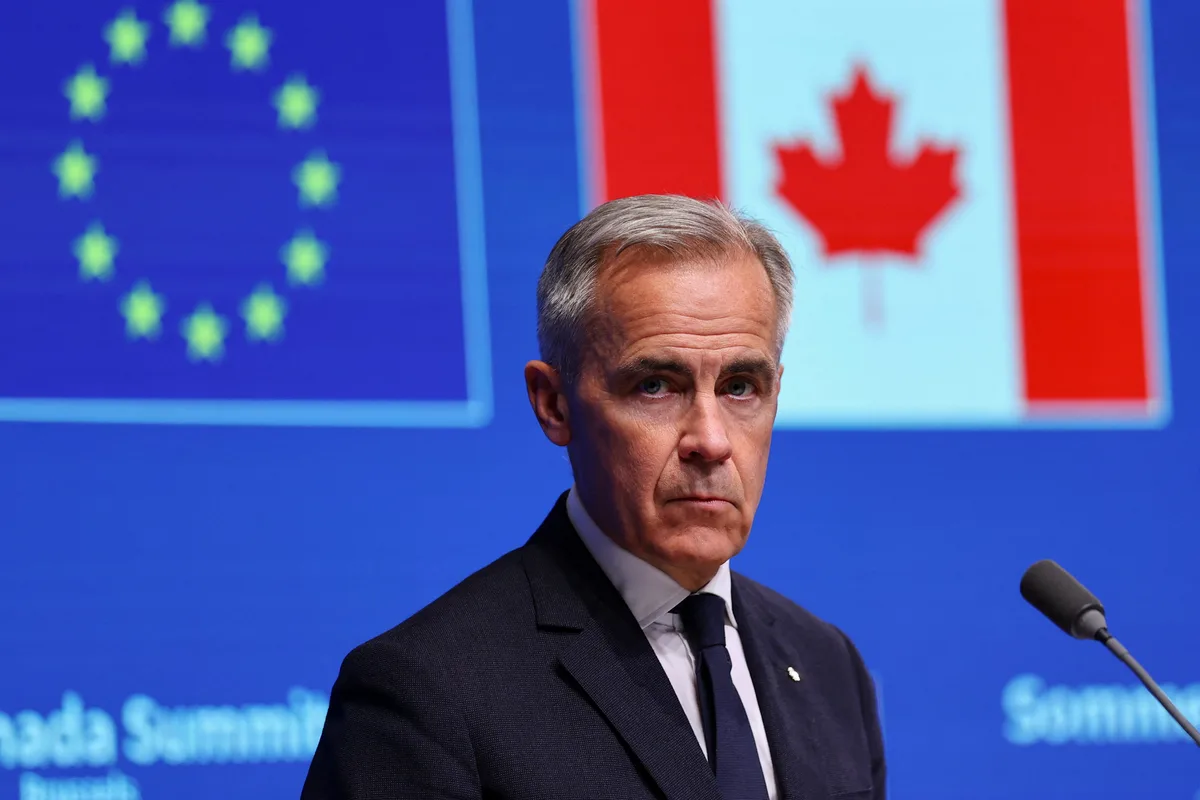 Mark Carney llega a Estrasburgo para profundizar sus vínculos con la UE ante la guerra comercial y la dependencia de Estados Unidos