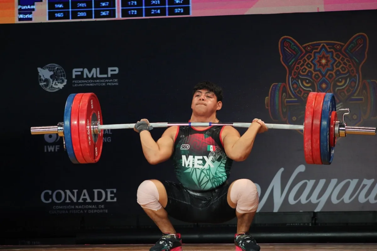 México suma 12 medallas en el Panamericano Junior de Levantamiento de Pesas en Nayarit