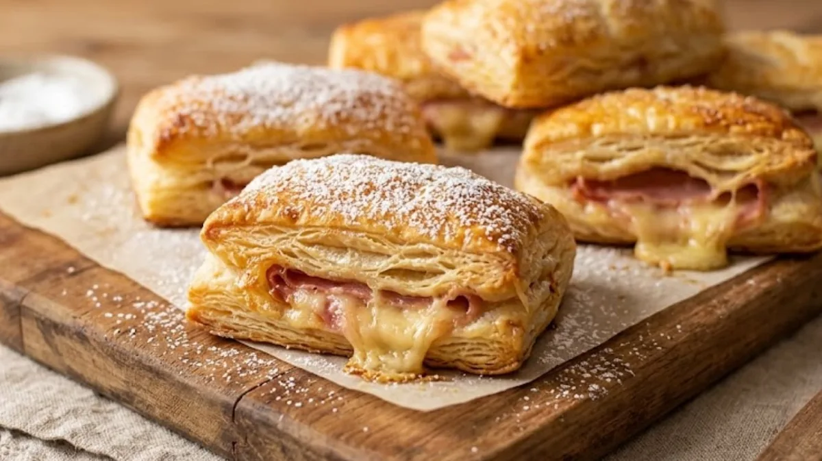 Cómo hacer fosforitos caseros: la receta fácil con hojaldre, jamón y queso