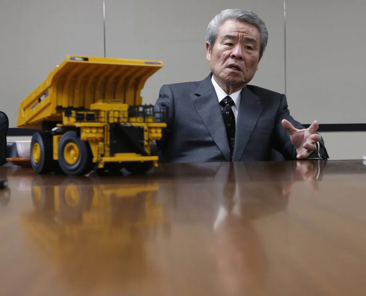 Former Komatsu President Masahiro Sakane dies at 85