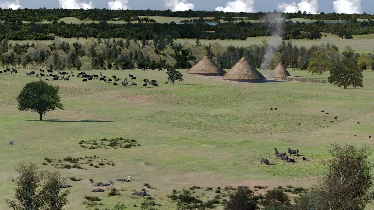 3,000 years ago, 12 Bronze Age houses stood where a Scottish suburb is rising