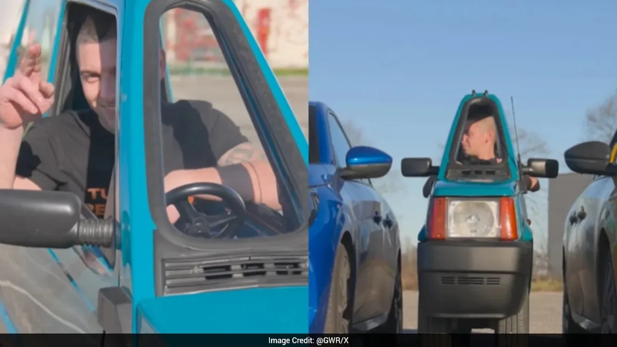 Italian Man Turns 1993 Fiat Panda Into Narrowest Car, Sets Guinness World Record