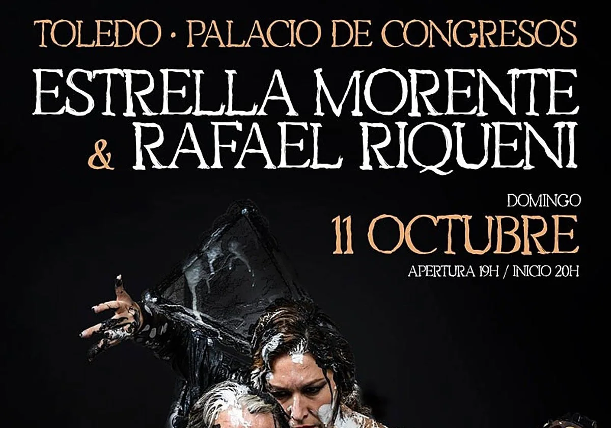Estrella Morente y Rafael Riqueni llevarán el flamenco a Toledo el próximo 11 de octubre