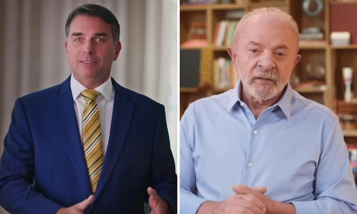 Flávio Bolsonaro apresenta notícia-crime sobre Lula por mensagens de advogado a Vorcaro