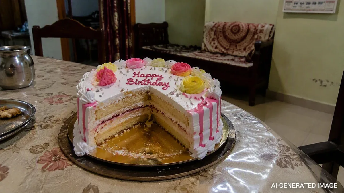 11 Hospitalised After Dead Lizard Found In Birthday Cake In Maharashtra