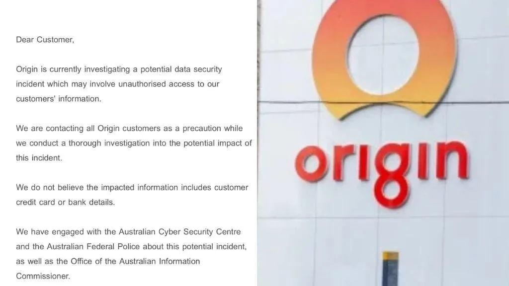 Origin Energy data breach: Bank and ID details stolen from 900,000 customers