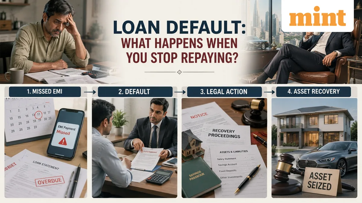 Defaulting on a bank loan: Can an individual borrower be jailed? Know the legal and financial risks