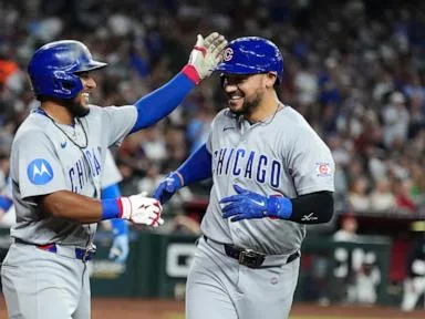 Conforto and Kelly hit back-to-back HRs, lift the Cubs over the Diamondbacks 7-0