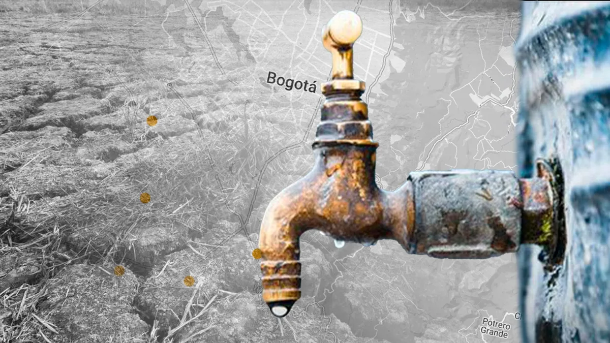 Cortes de agua en Bogotá del 21 al 25 de septiembre: suspenderán el servicio hasta por 27 horas en 10 localidades