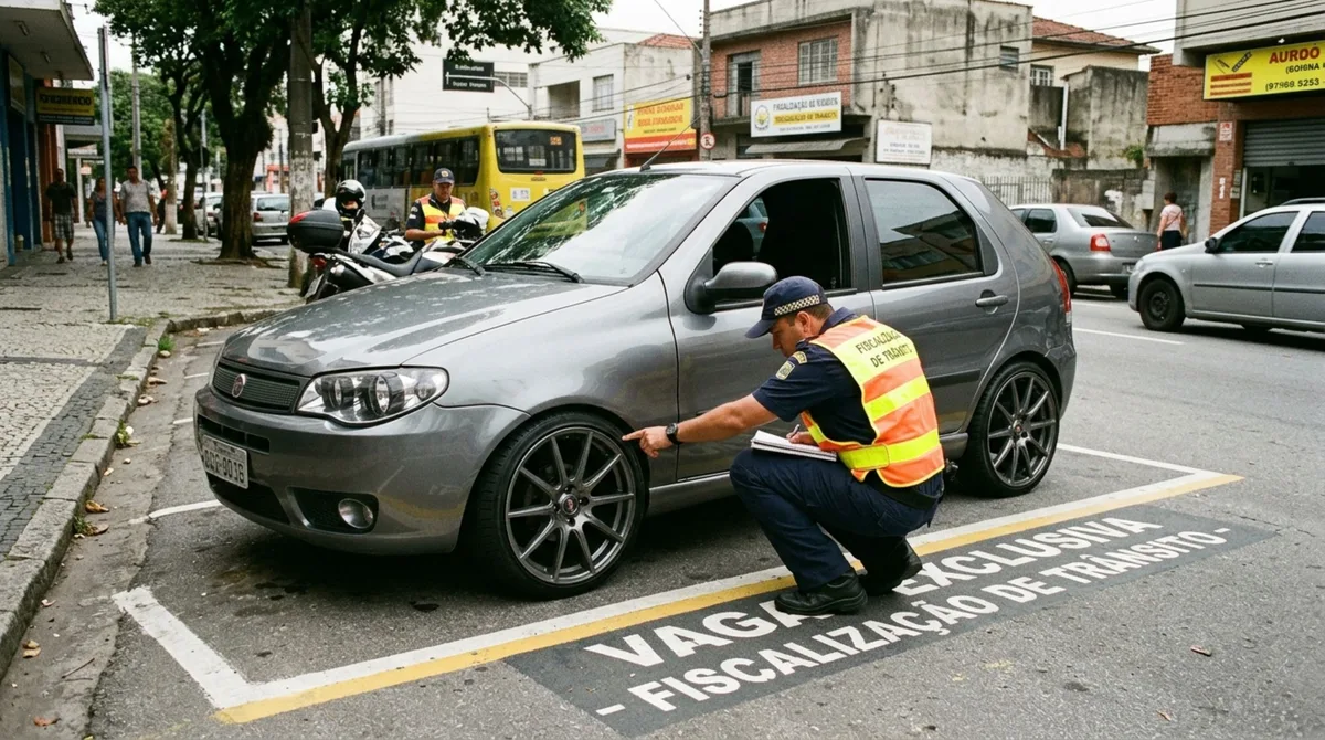 Motorista troca as rodas originais por modelos maiores para deixar o carro mais esportivo e descobre durante fiscalização que a mudança pode exigir regularização
