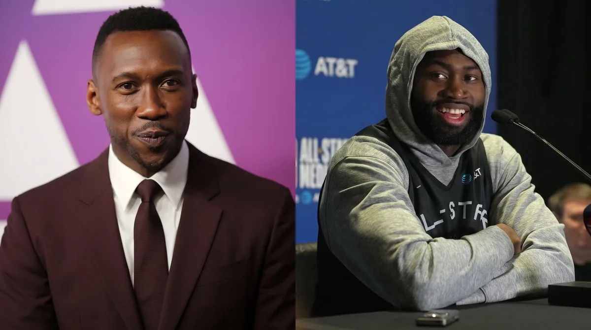 Entre el cine y el básquet: Mahershala Ali y Jaylen Brown en una charla íntima sobre rechazo, fe y transformación