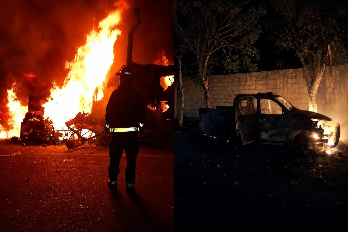Los bloqueos por el alza de combustibles dejan seis agentes heridos y varios arrestos en Guatemala