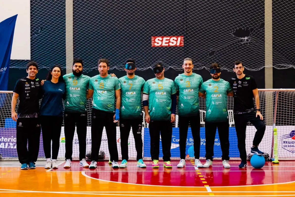 São José dos Campos disputa elite do Brasileiro de Goalball com três times